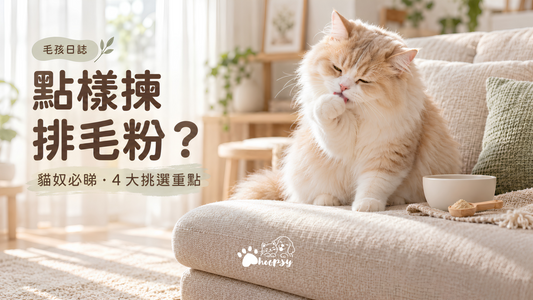 WHOOPSY PET 毛孩日誌 － 點樣揀排毛粉？幫主子輕鬆告別嘔毛危機！