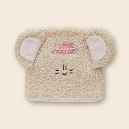 BonBon Green - Fluffy Snuffy Nosework Book Toy - Mouse