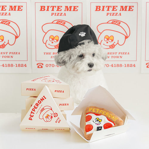 BITE ME - petperoni Pizza Toy