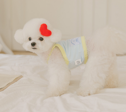 ToDley - TWO HEART COOL CROP TEE 