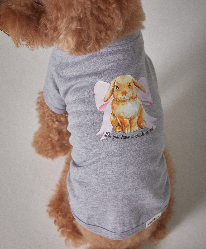 THESALLYSLAW - LOVE BUNNY T SHIRTS