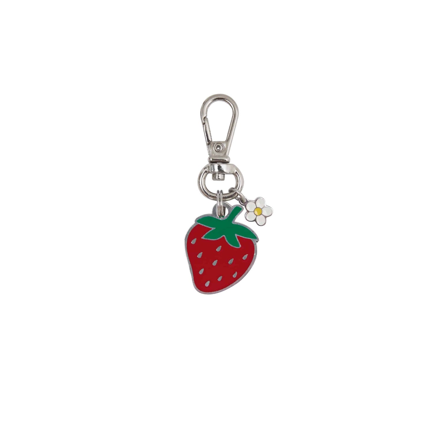 THESALLYSLAW - Strawberry daisy name tag (clip)