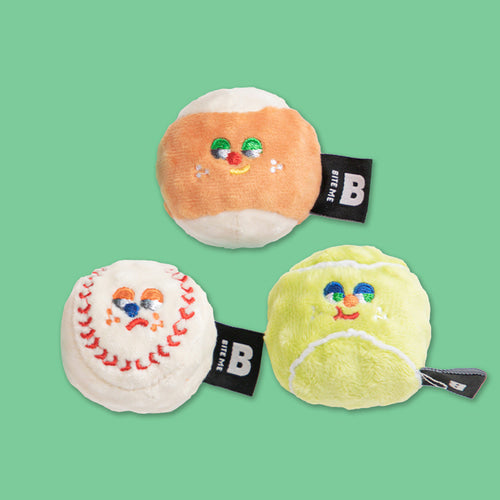 BITE ME - Mini Sports ball Toy (3pcs)