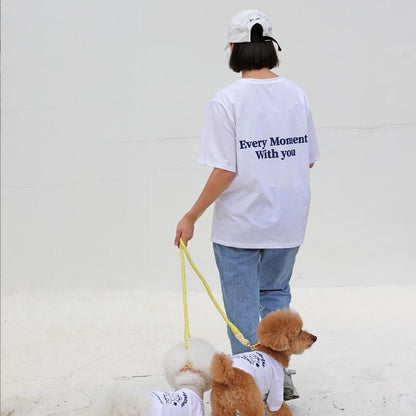 *In stock* U&amp;PET TOGETHER short-sleeved T-shirt (furry kid style) 