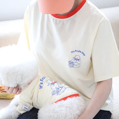 *現貨* U&PET SUMMER TIME短袖T 恤 (家長款)