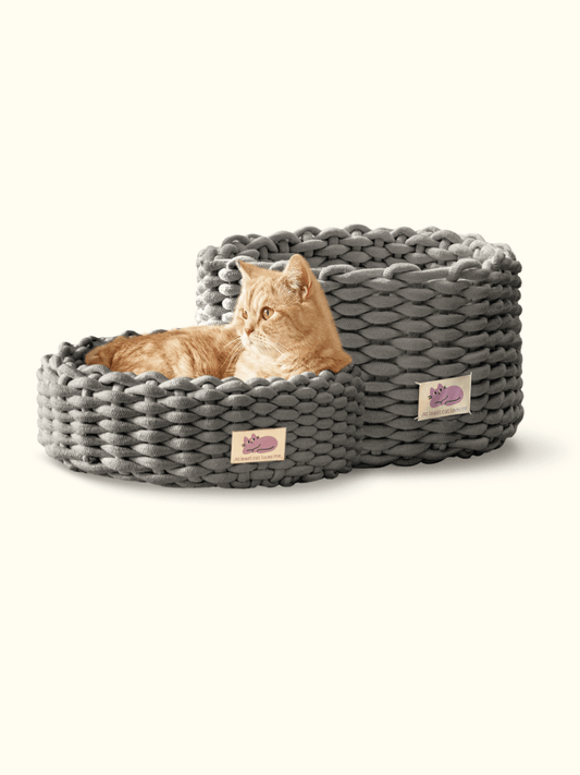 FIDOTAIL - Cat woven basket