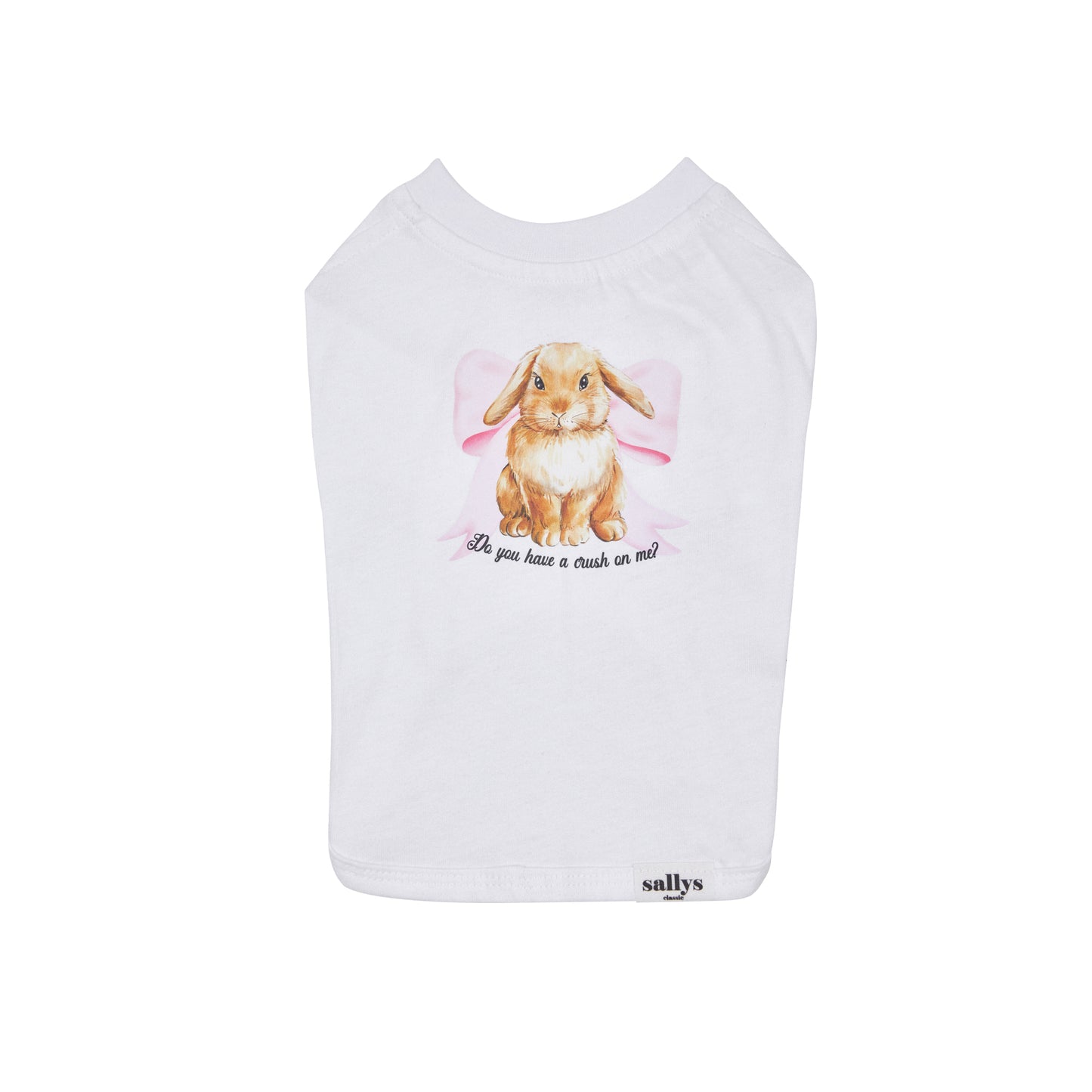 THESALLYSLAW - LOVE BUNNY T SHIRTS