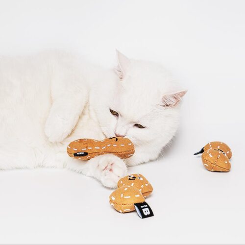 BITE ME - Peanut Catnip Cat Toy (3pcs)