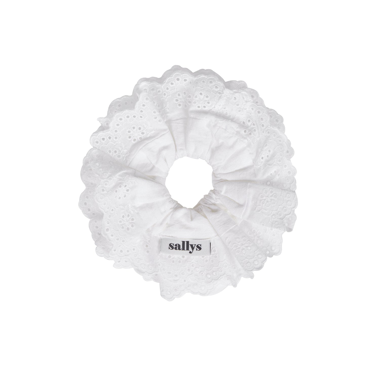 THESALLYSLAW - FLARE LACE SCRUNCHIES