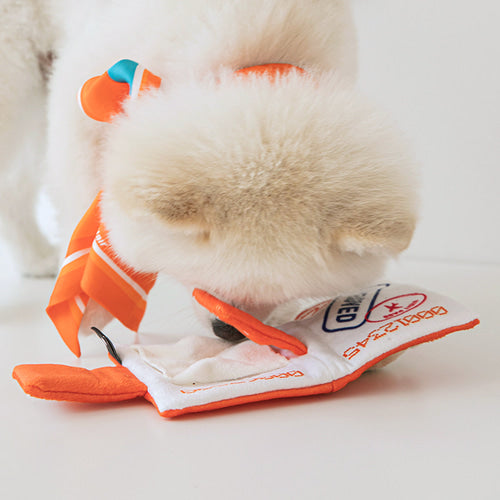 BITE ME x Jeju air - Pet passport&ticket nosework toy set