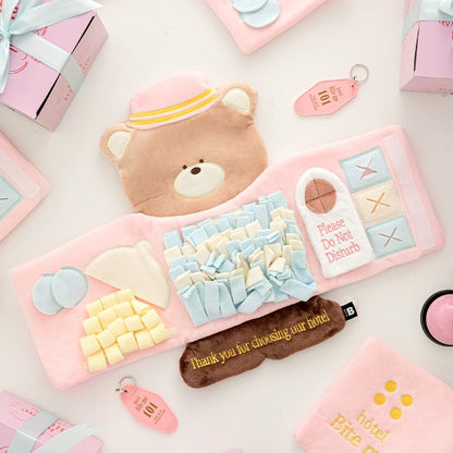 BITE ME - BELL BOY BEAR NOSEWORK MAT 