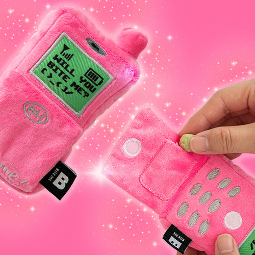 BITE ME - Retro Flip-Phone toy