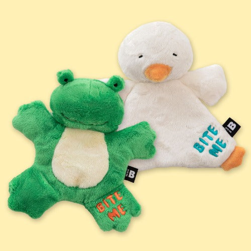 BITE ME - Hug Me Tug toy - Duck/Frog