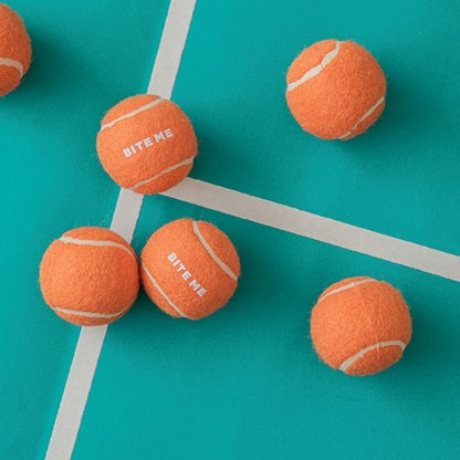 BITE ME - Mini Tennis Ball Toy 3 pieces 