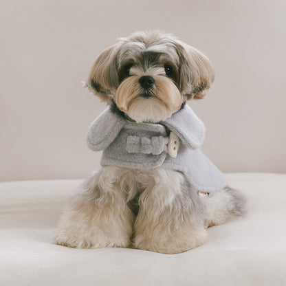 SSFW - My Little Tweed Poncho (2colors) 
