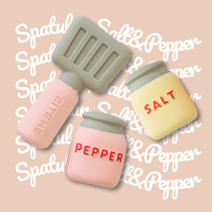 BITE ME - Salt&amp;Pepper Latex Toy Set 