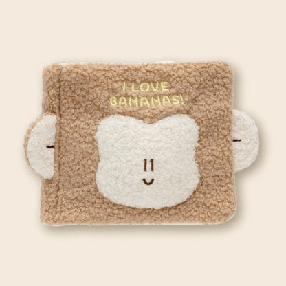 BonBon Green - Fluffy Snuffy Nosework Book Toy - Monkey