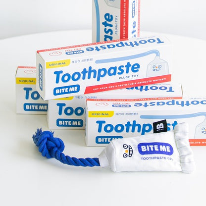 *現貨*BITE ME - Toothpaste Gel Plush Toy