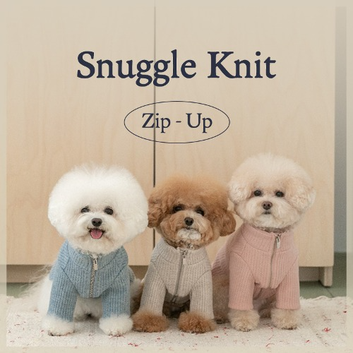 SSFW - Snuggle Knit Zip-Up (3 colors)