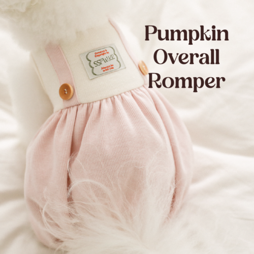 SSFW - Pumpkin Overall Romper (3 colors)